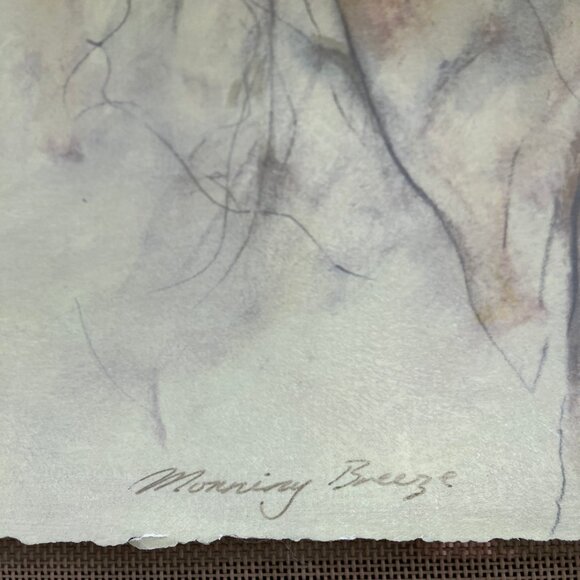 Unframed "Morning Breeze" by Gary Benfield Giclee Appraised $1,580 - Picture 8 of 9